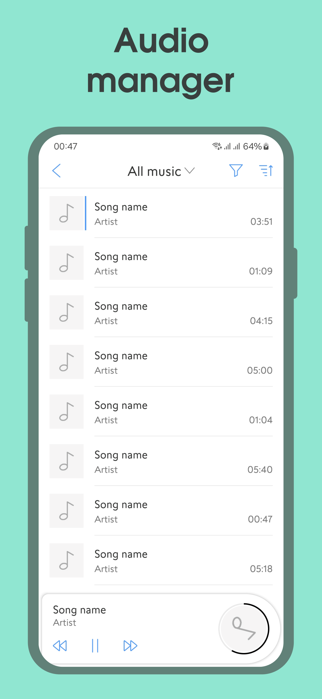 اسکرین شات 5 برنامه SD Card & File Manager