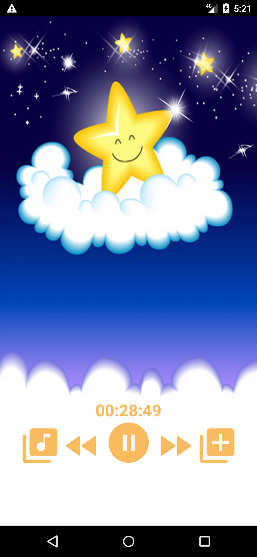 اسکرین شات 4 برنامه Lullaby for babies