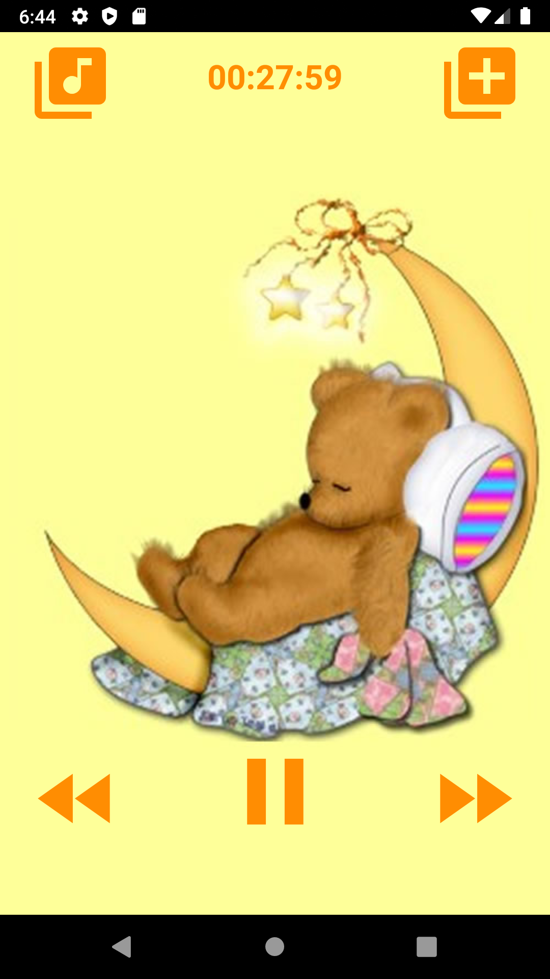 اسکرین شات 6 برنامه Lullaby