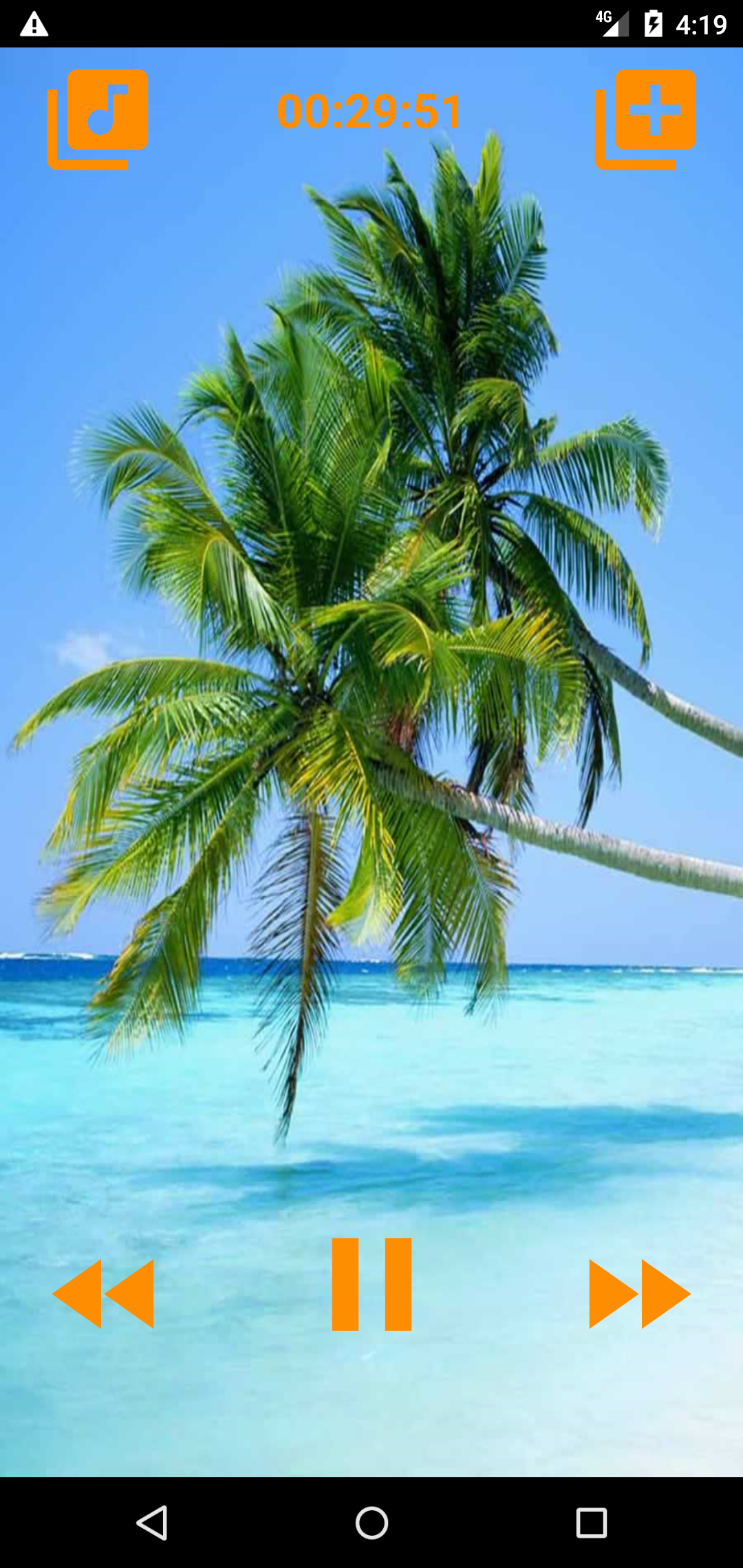 اسکرین شات 1 برنامه Nature sounds relax & sleep