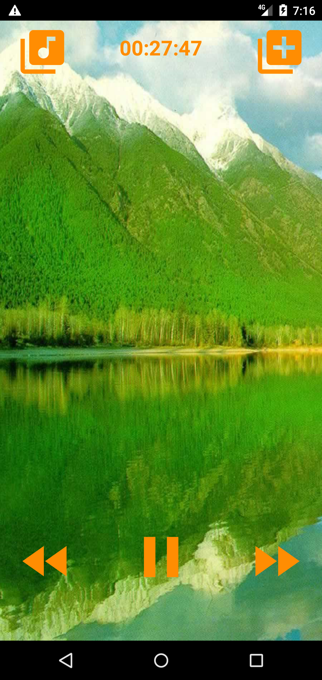 اسکرین شات 1 برنامه Piano songs to sleep