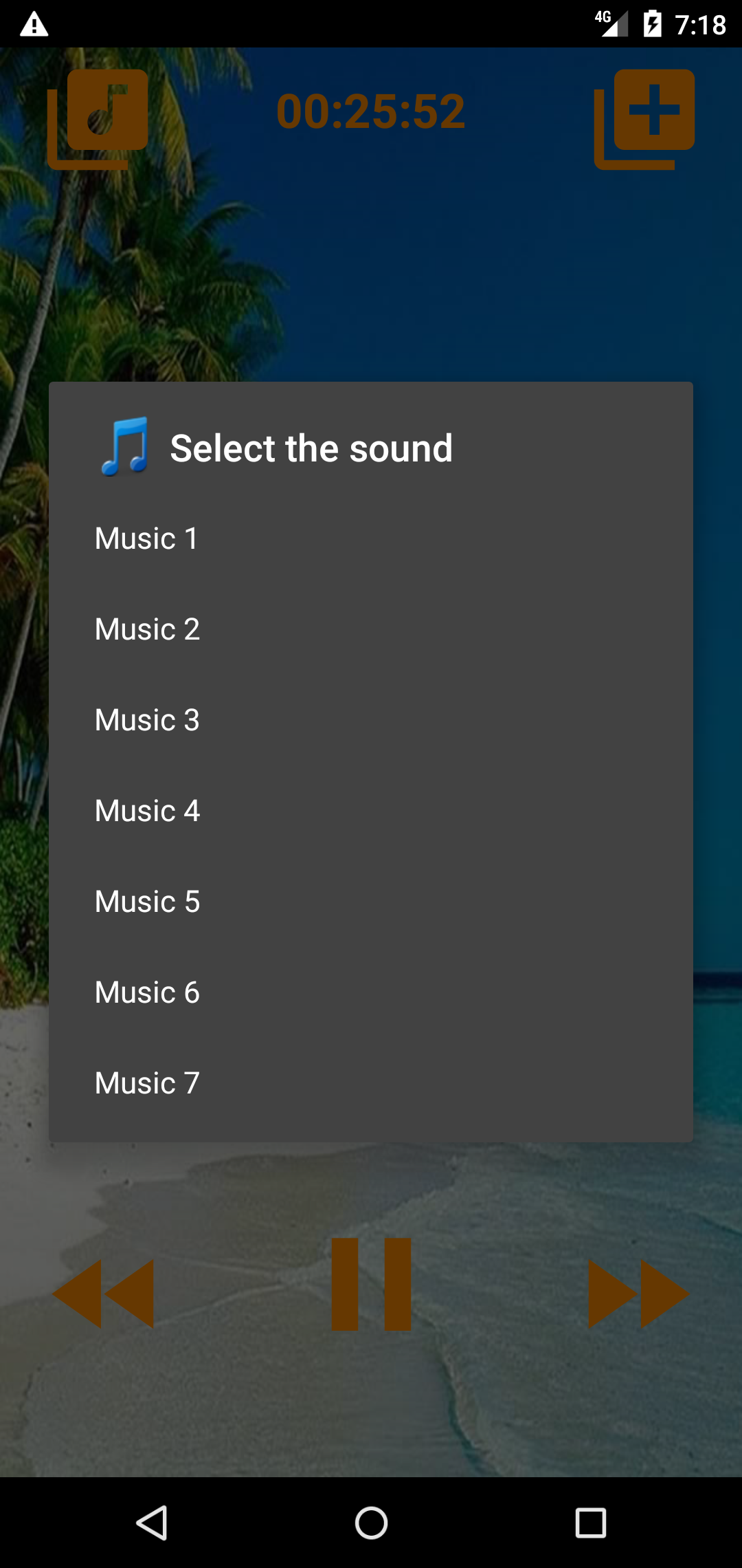اسکرین شات 4 برنامه Piano songs to sleep