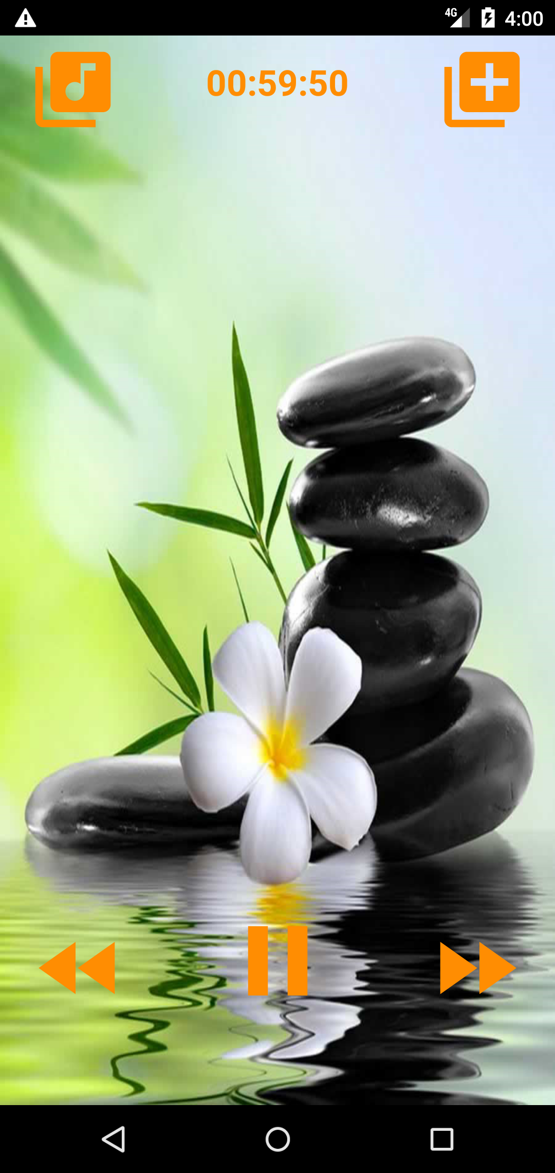 اسکرین شات 8 برنامه Relaxing Spa Music