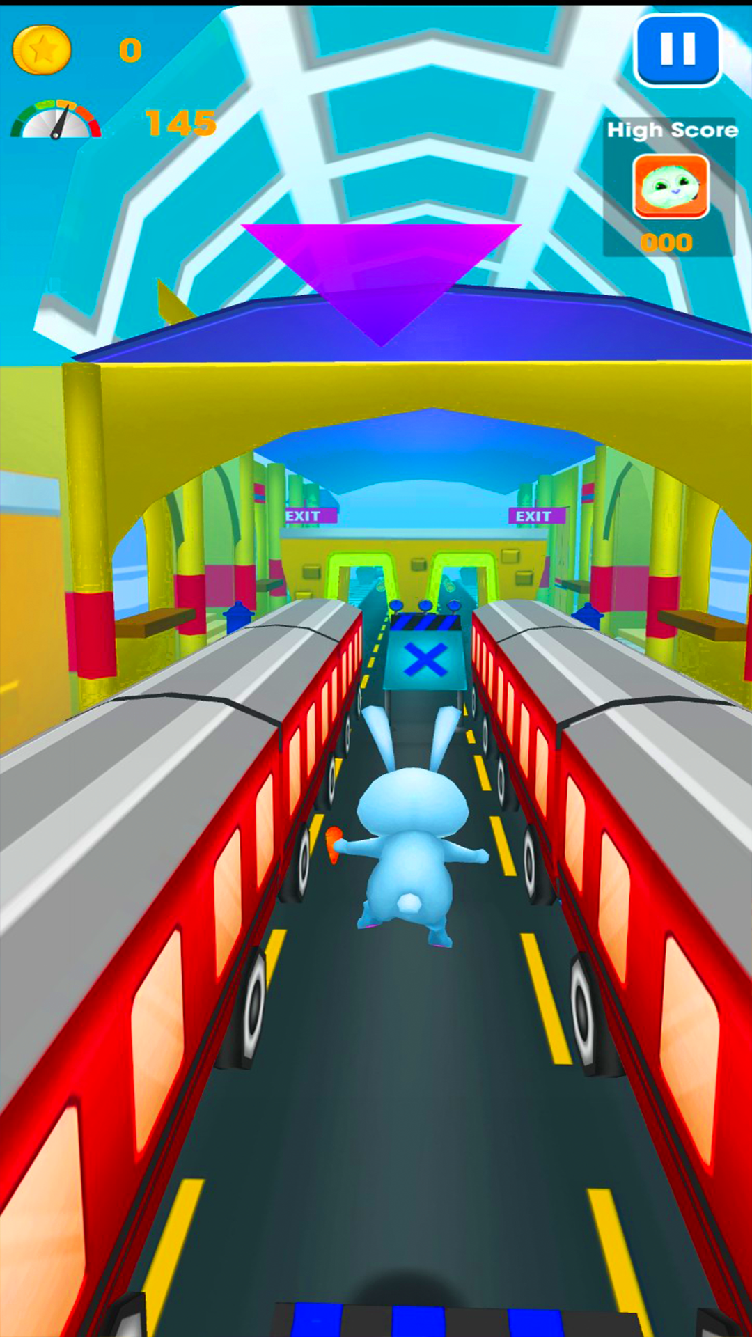 اسکرین شات 4 بازی Subway Runner Game