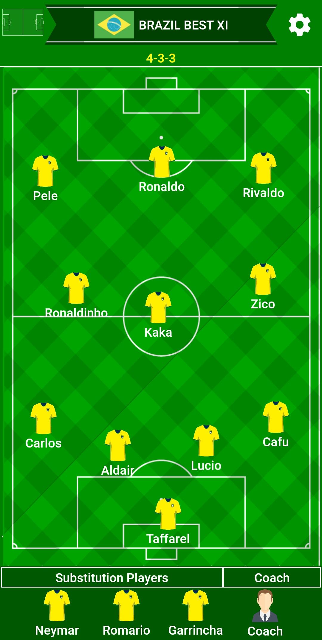 اسکرین شات 2 برنامه Football Team Builder : Quick