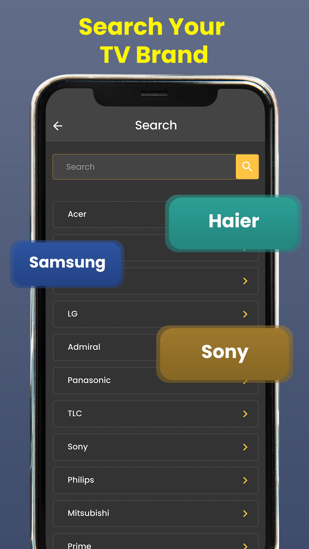 اسکرین شات 2 برنامه Universal Remote For TV
