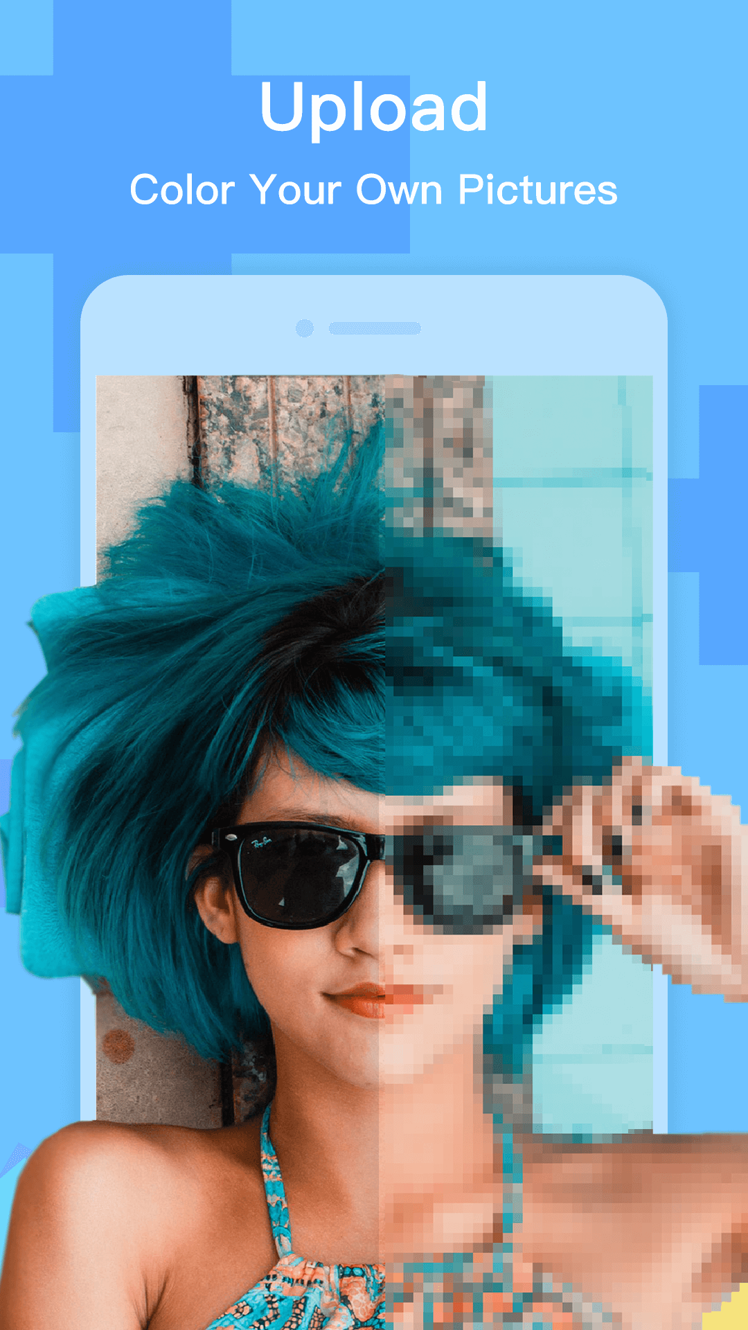 اسکرین شات 3 برنامه PixelDot - Color by Number