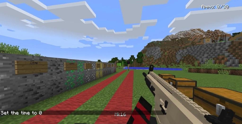 اسکرین شات 2 برنامه Guns Mods for Minecraft