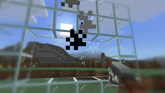 اسکرین شات 3 برنامه Guns Mods for Minecraft