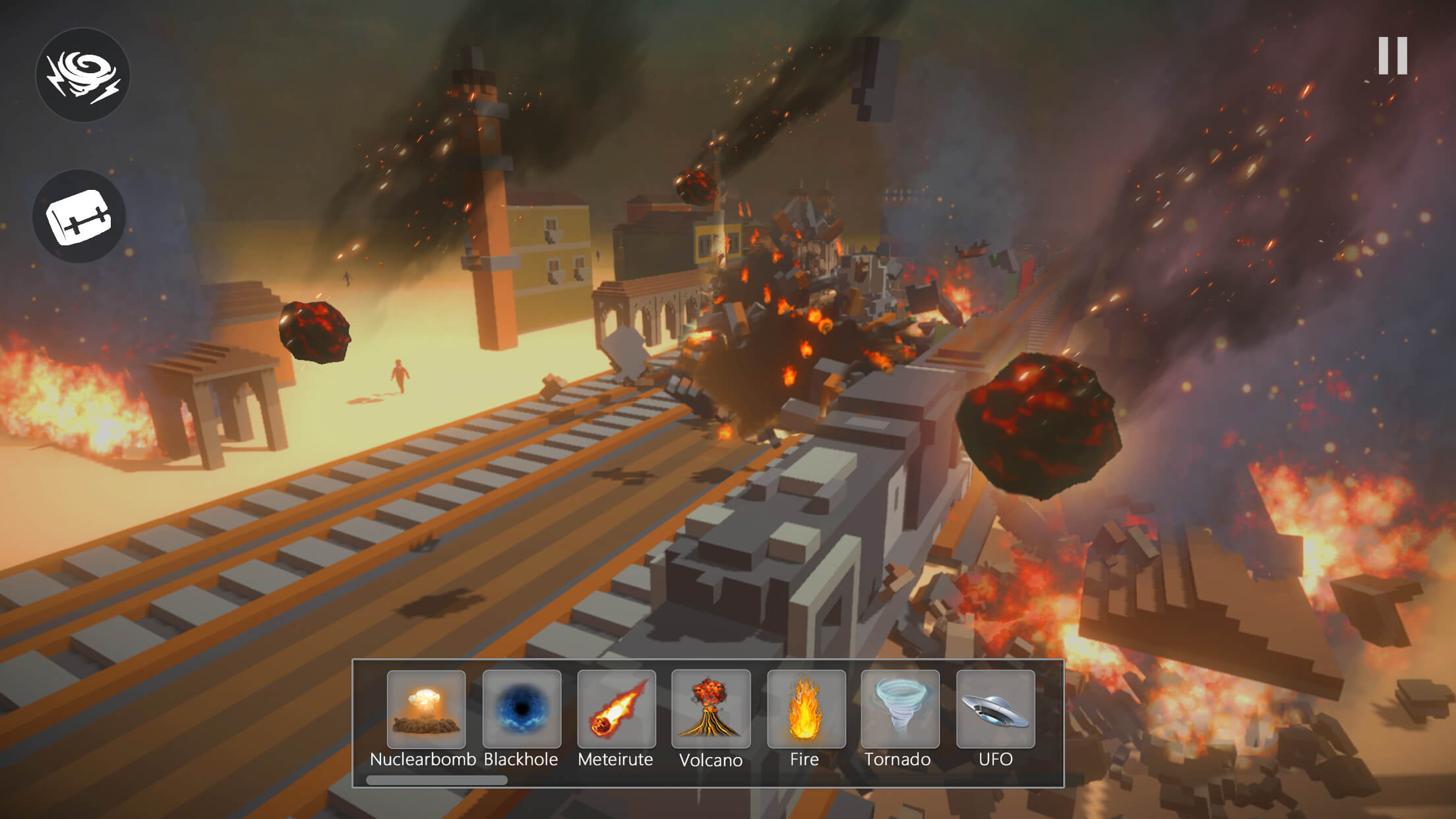 اسکرین شات 2 بازی Voxel Smash: City Destruction