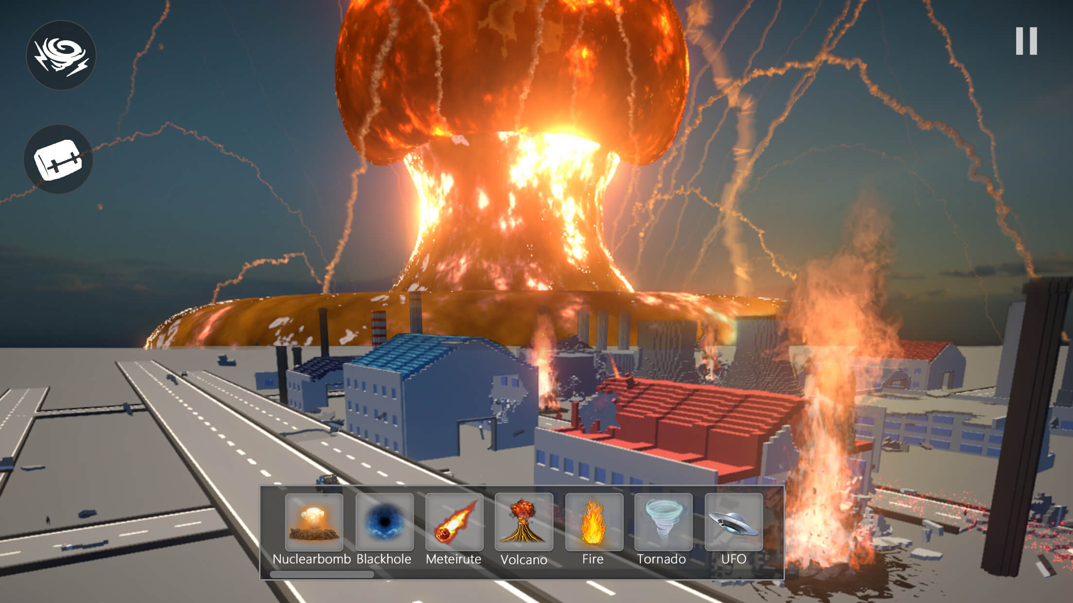 اسکرین شات 4 بازی Voxel Smash: City Destruction