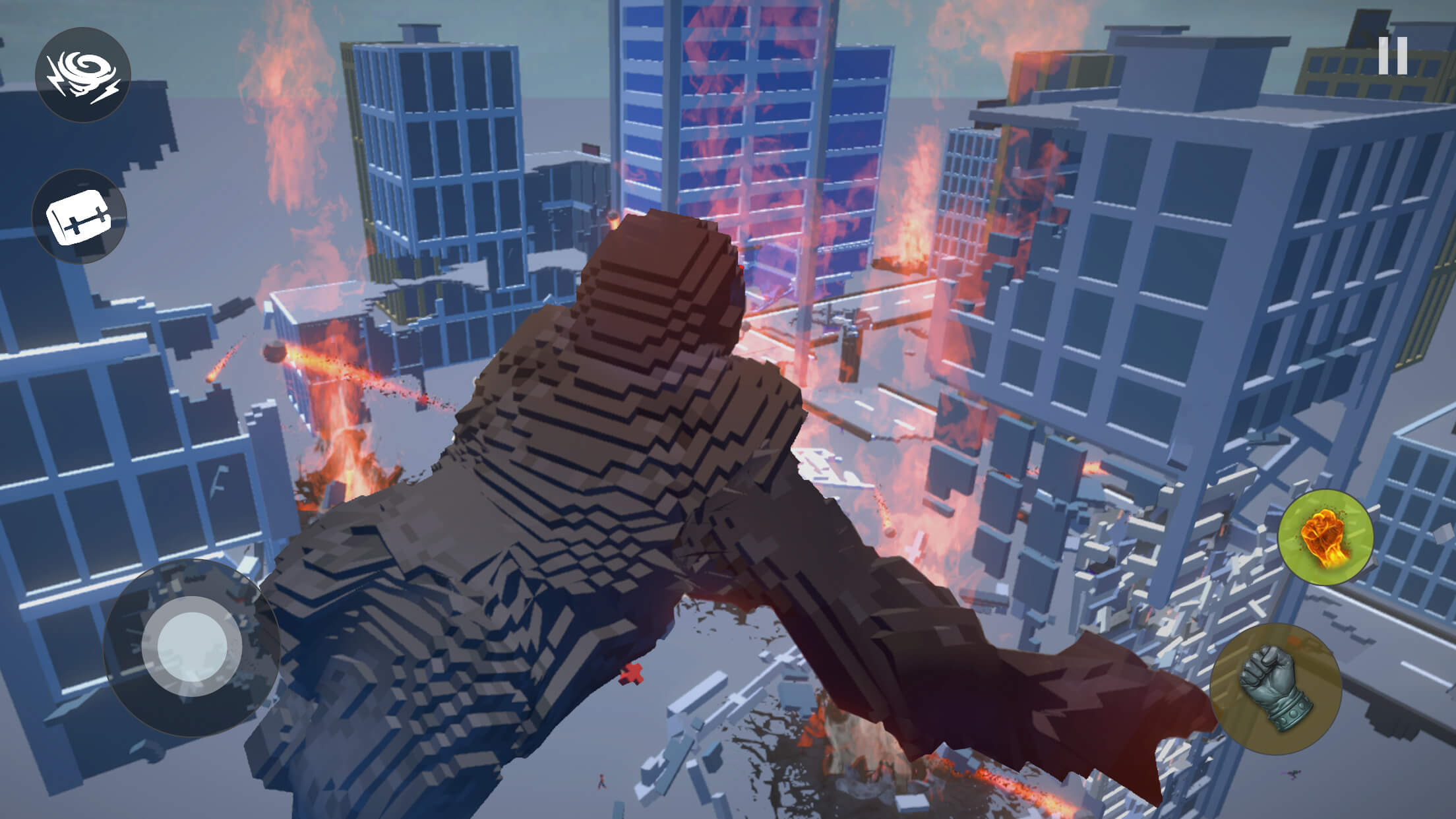 اسکرین شات 5 بازی Voxel Smash: City Destruction