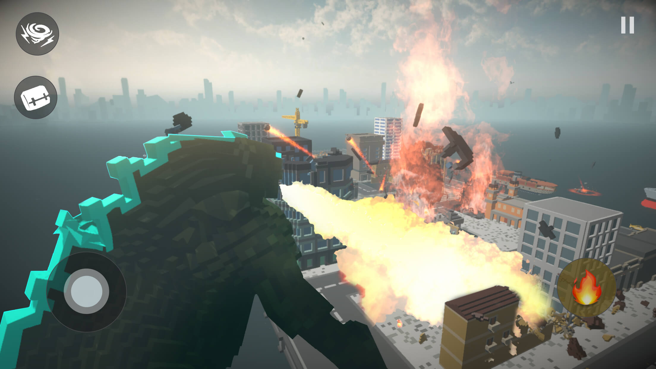 اسکرین شات 7 بازی Voxel Smash: City Destruction