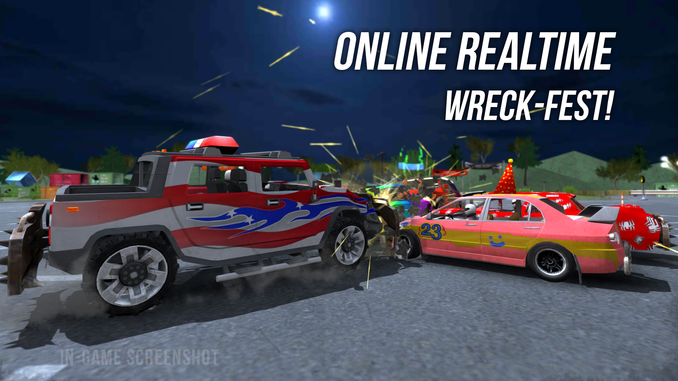 اسکرین شات 6 بازی Demolition Derby Multiplayer