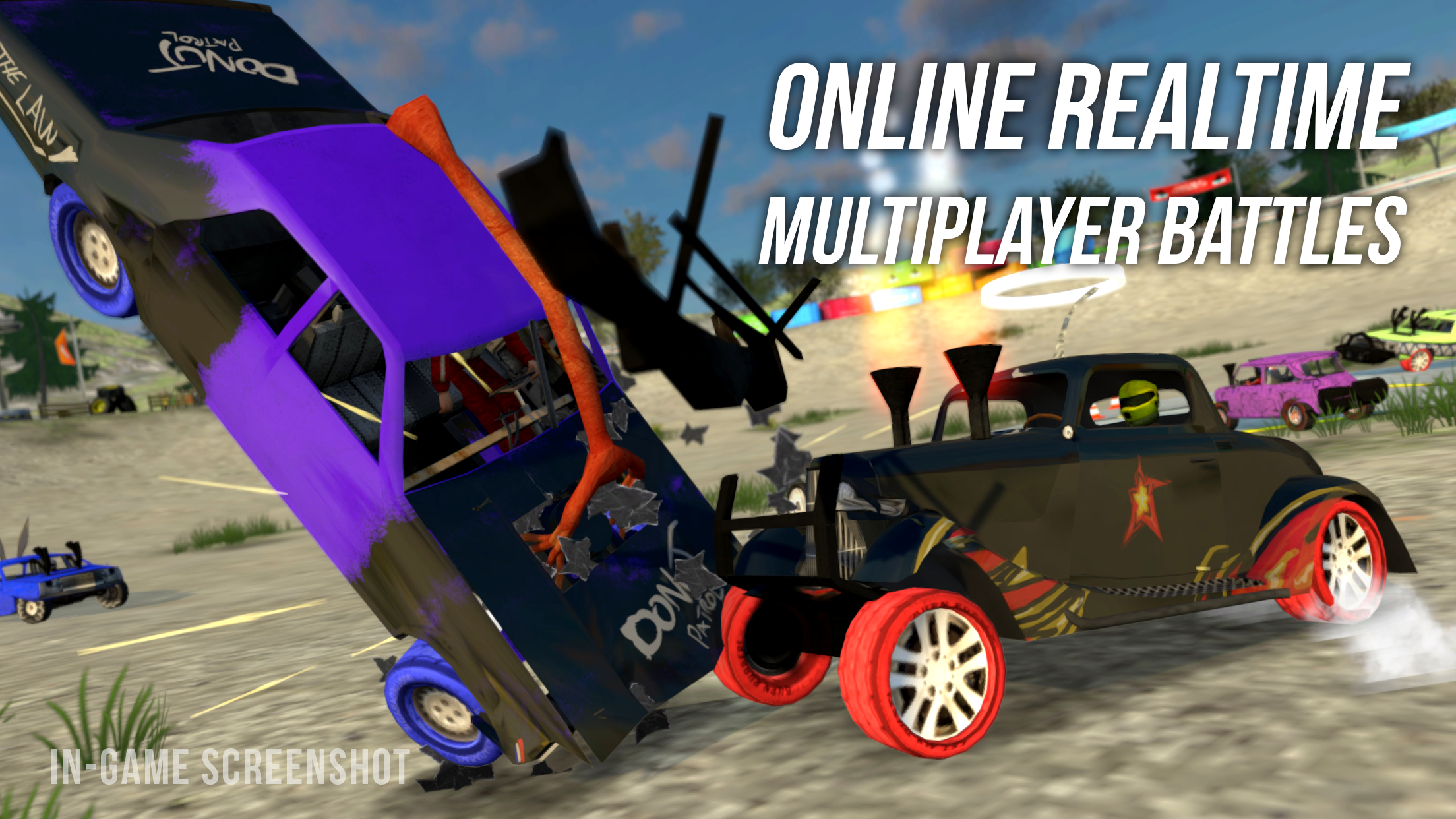 اسکرین شات 5 بازی Demolition Derby Multiplayer