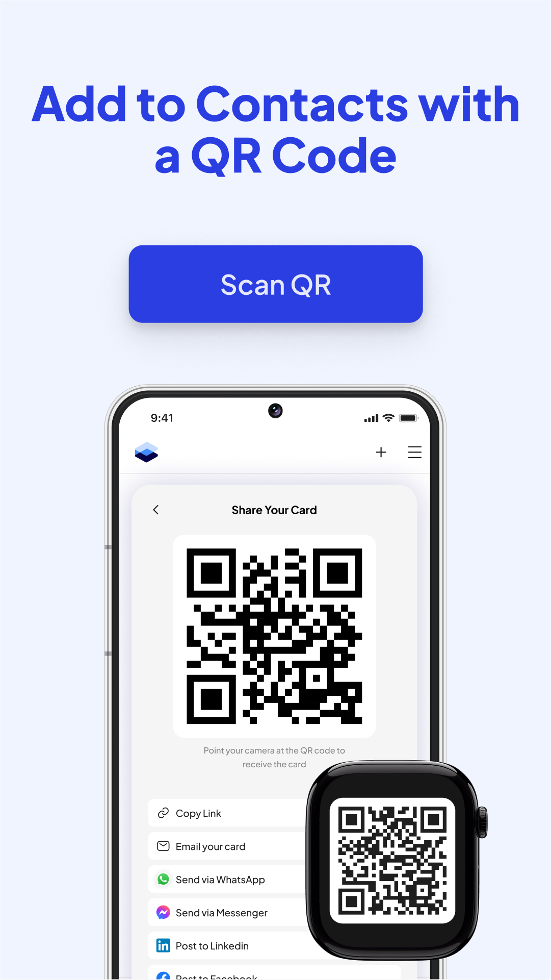 اسکرین شات 6 برنامه Fluer Card—Business Card Maker