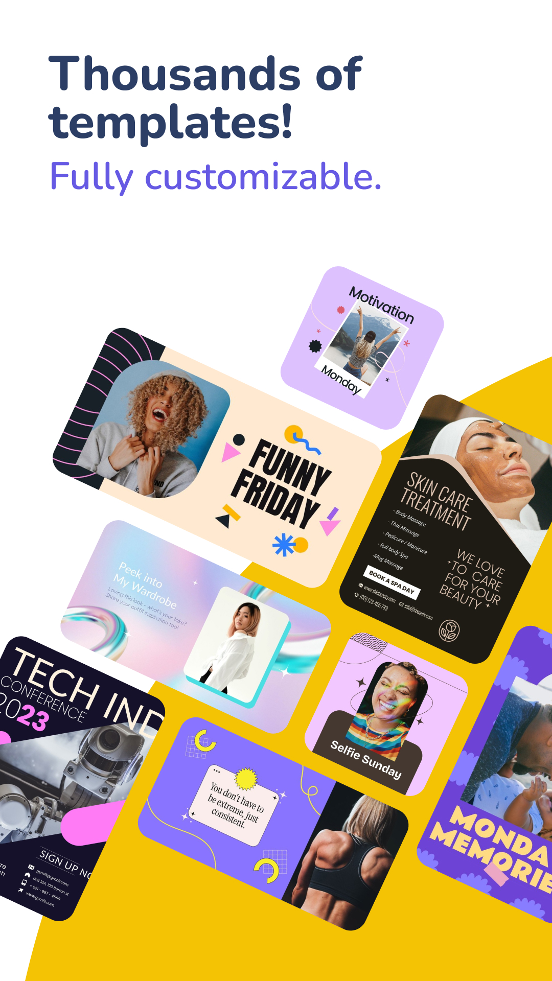 اسکرین شات 3 برنامه Postcard Maker