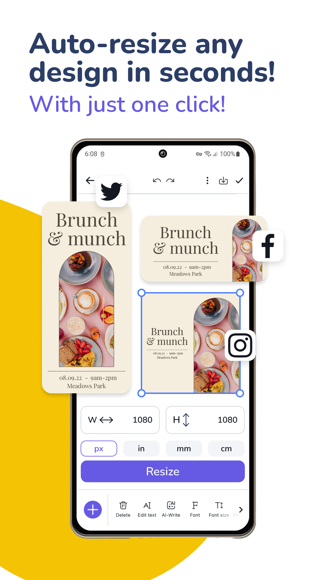 اسکرین شات 5 برنامه Postcard Maker