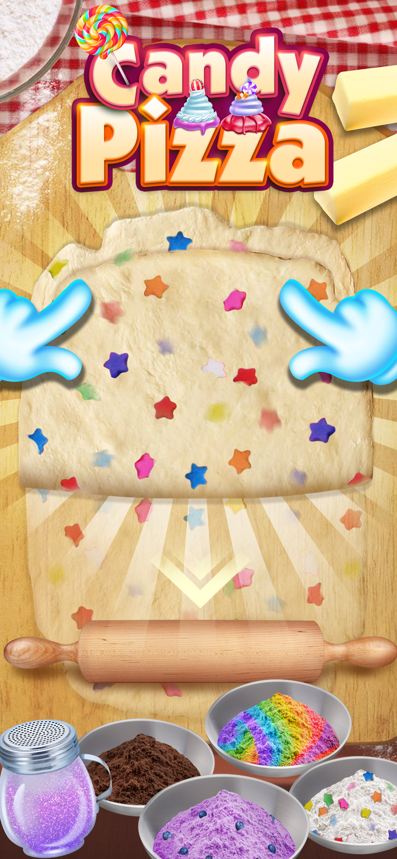 اسکرین شات 3 بازی Candy Pizza Maker - Cook Food
