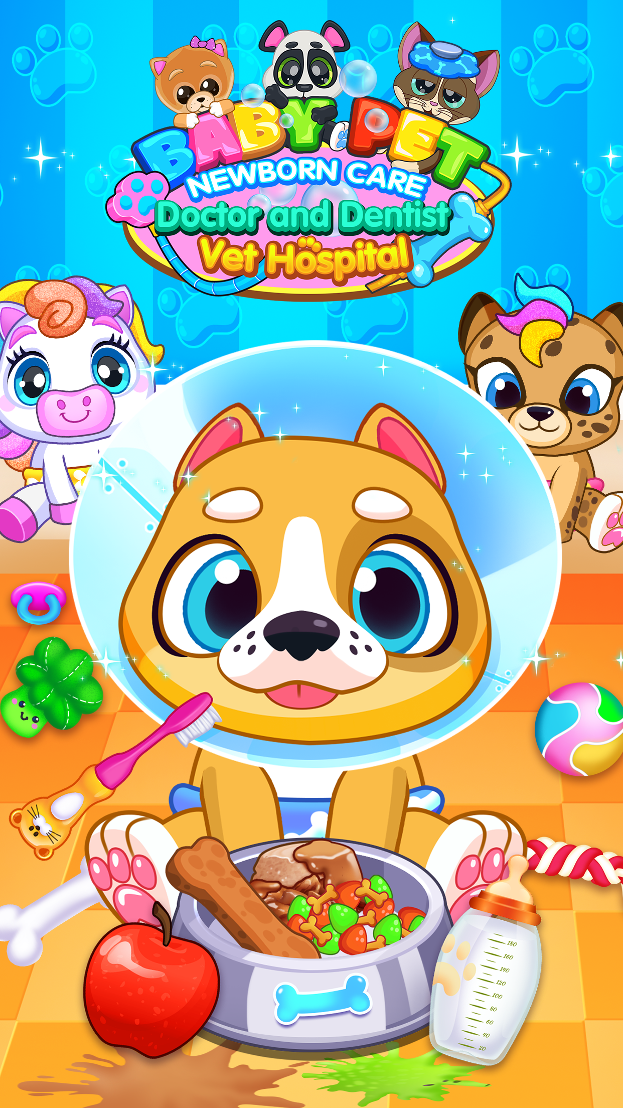 اسکرین شات 1 بازی Baby Pet Doctor Dentist Salon