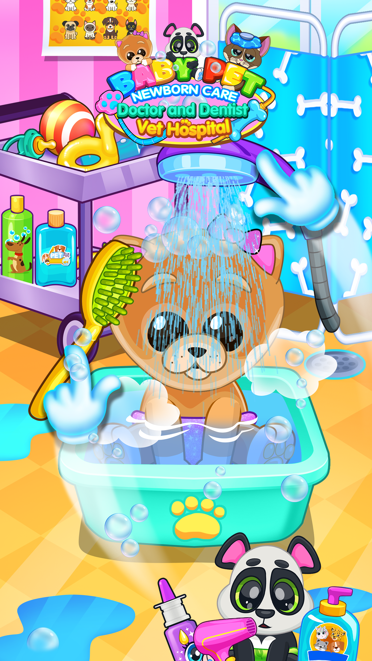 اسکرین شات 6 بازی Baby Pet Doctor Dentist Salon
