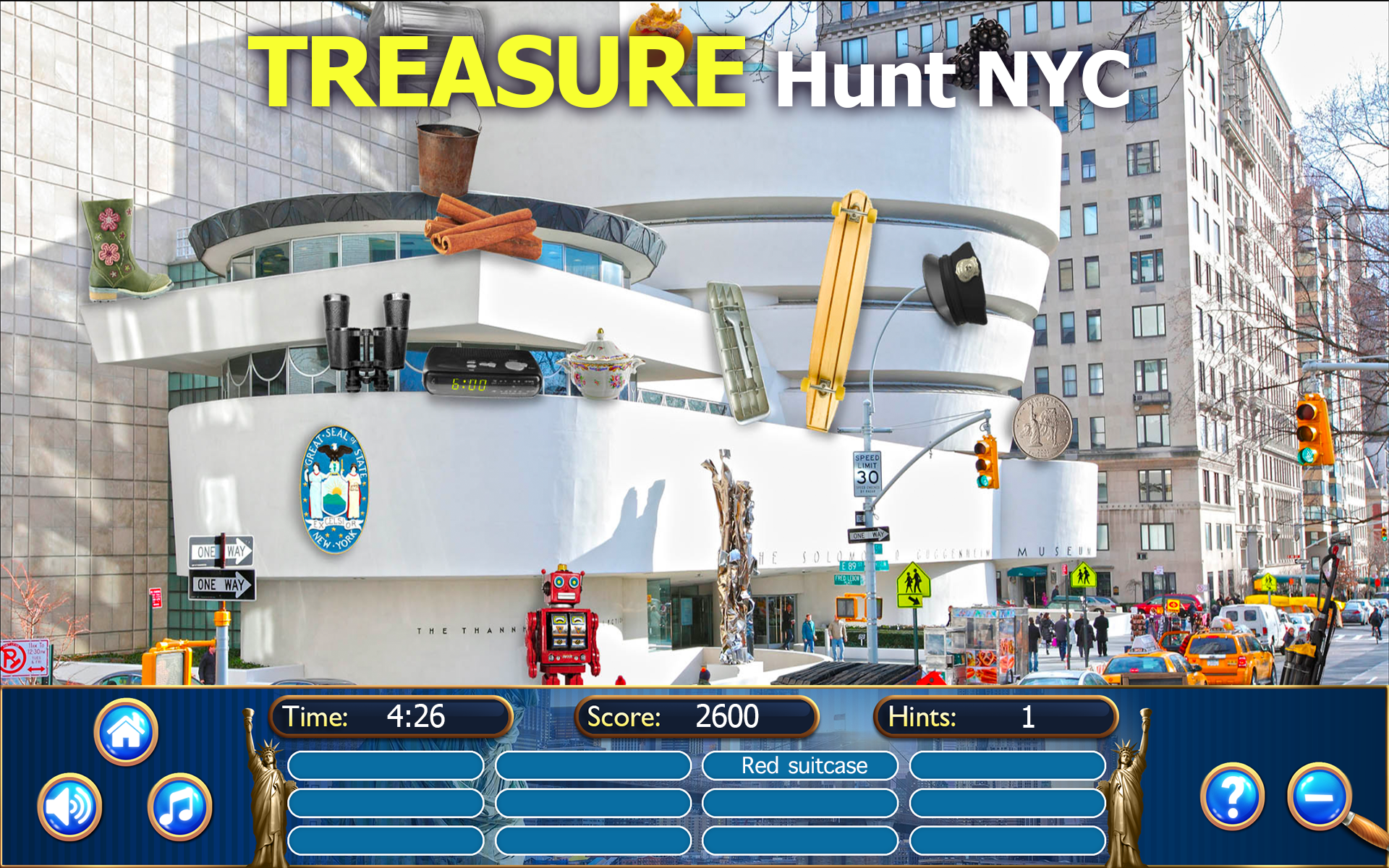 اسکرین شات 3 بازی Hidden Objects New York City