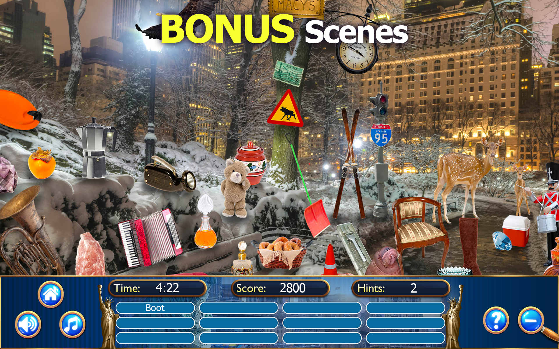اسکرین شات 7 بازی Hidden Objects New York City