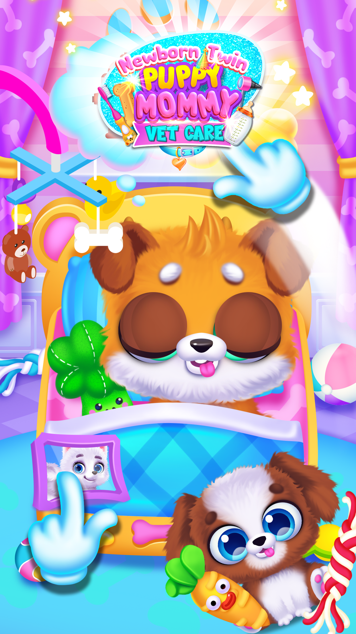 اسکرین شات 8 بازی Newborn Puppy Mommy Dog Salon