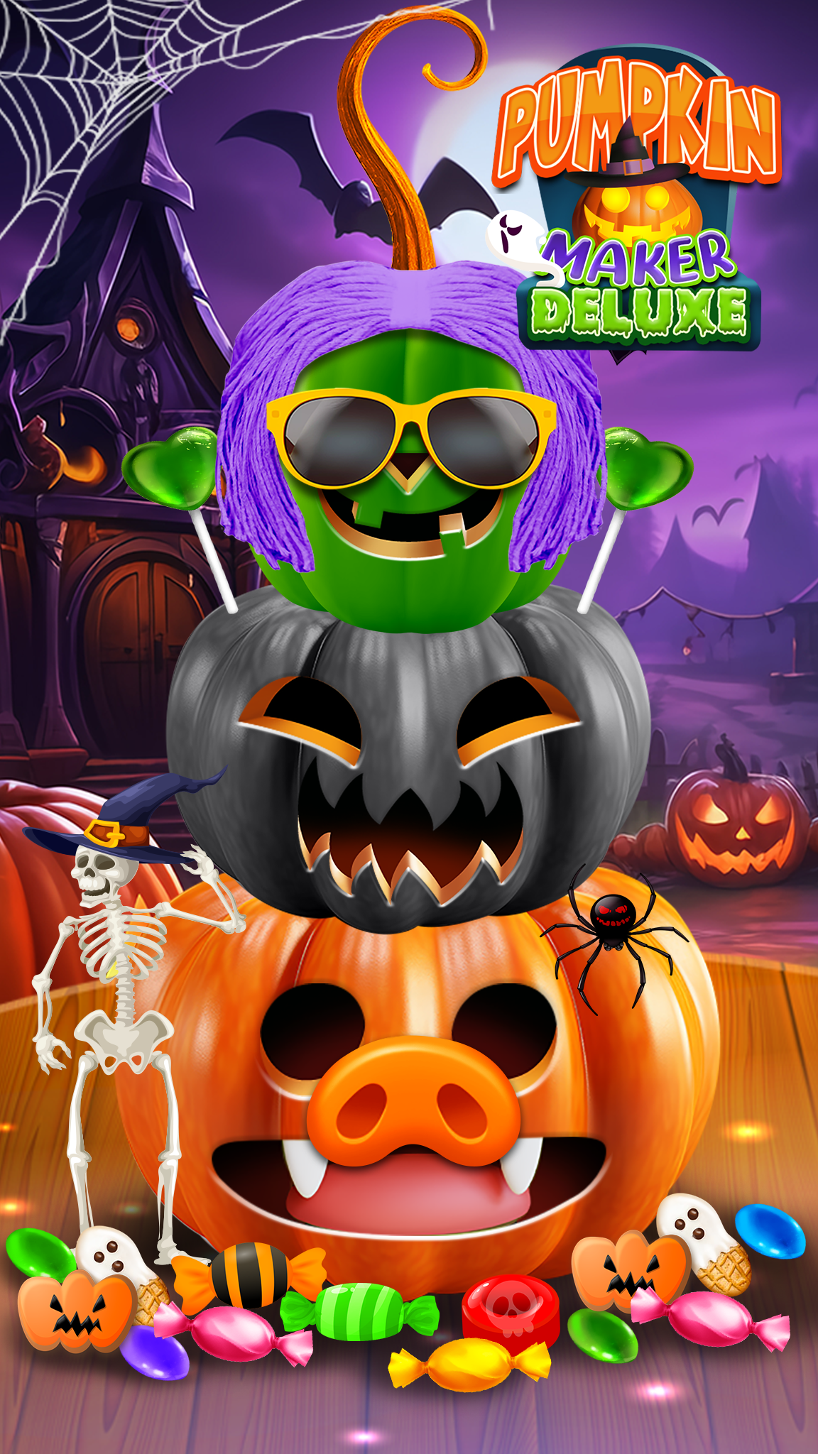 اسکرین شات 6 بازی Pumpkin Maker Halloween Fun