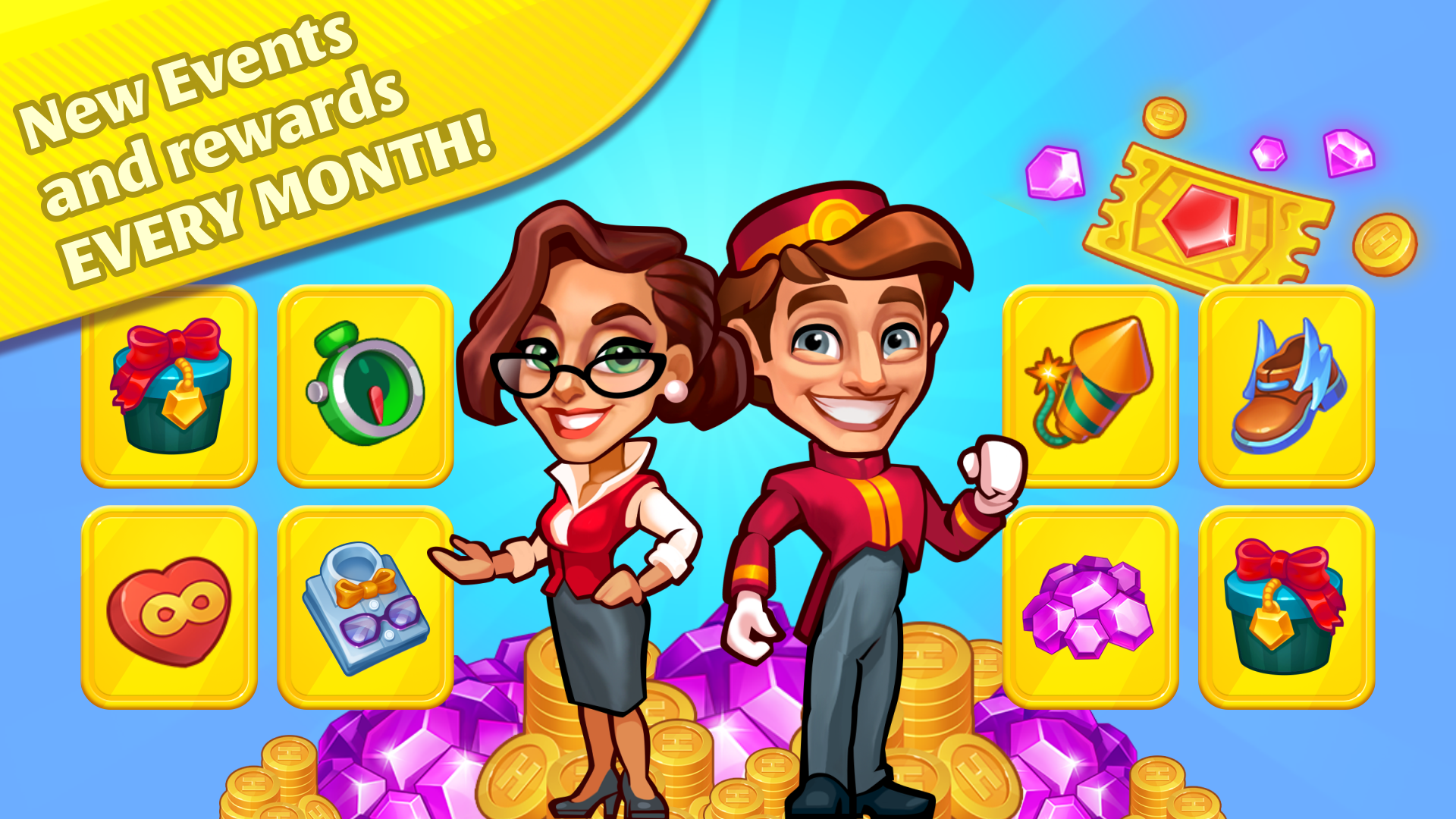 اسکرین شات 6 بازی Grand Hotel Mania: Hotel games