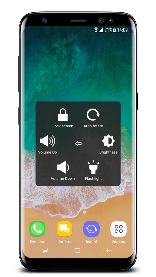 اسکرین شات 2 برنامه Assistive Touch for Android