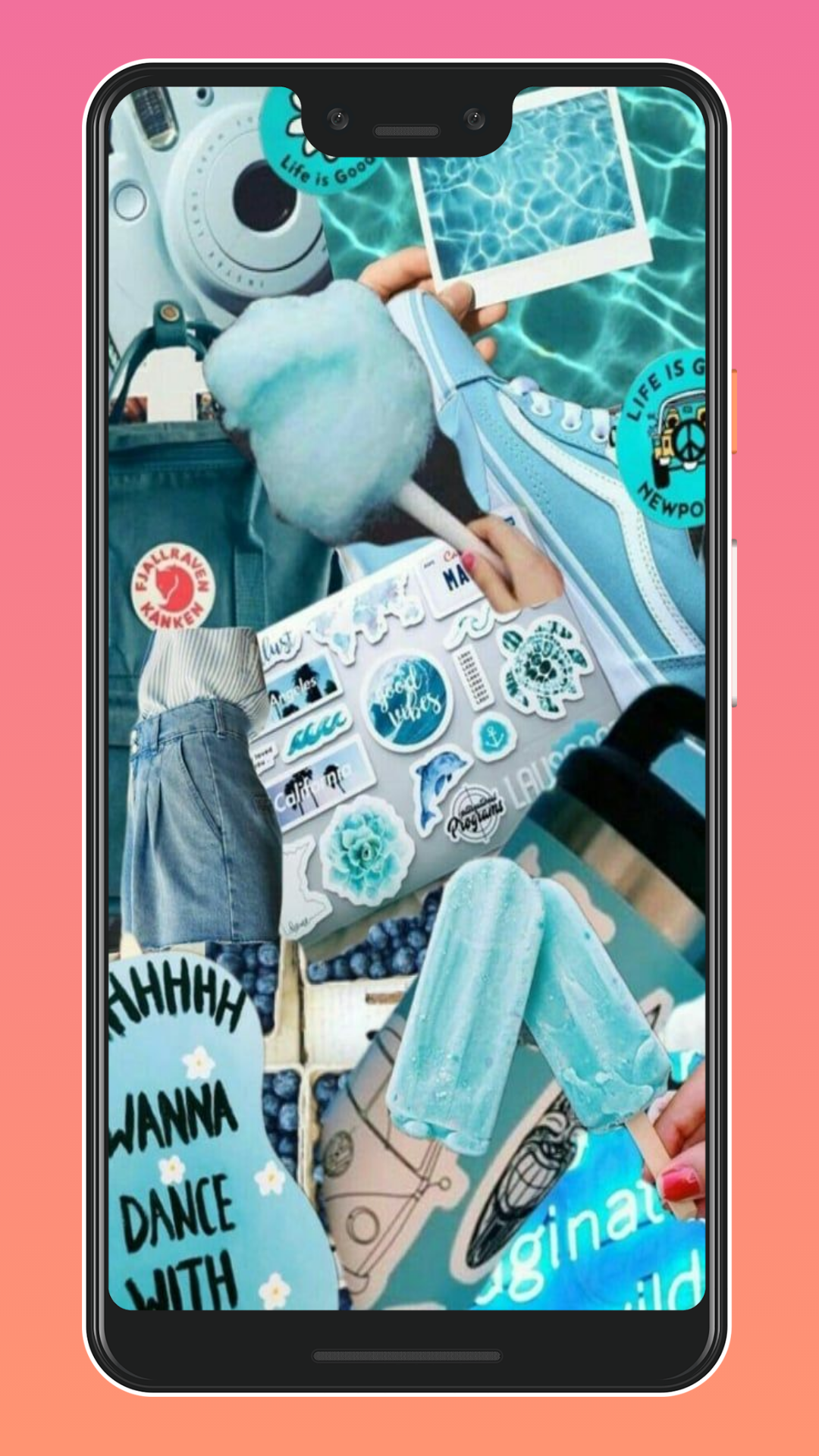 اسکرین شات 2 برنامه VSCO Girl Wallpaper