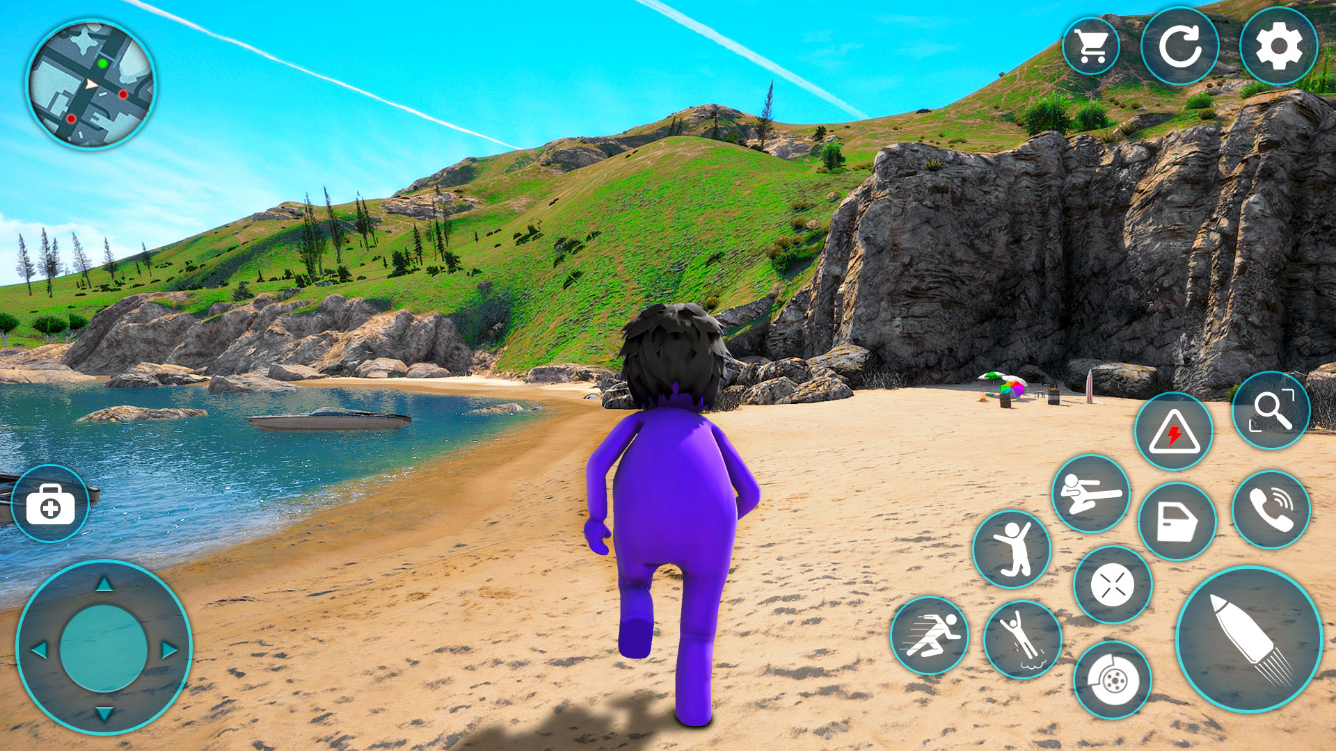 اسکرین شات 6 برنامه Blue Hero Gangster City Mafia