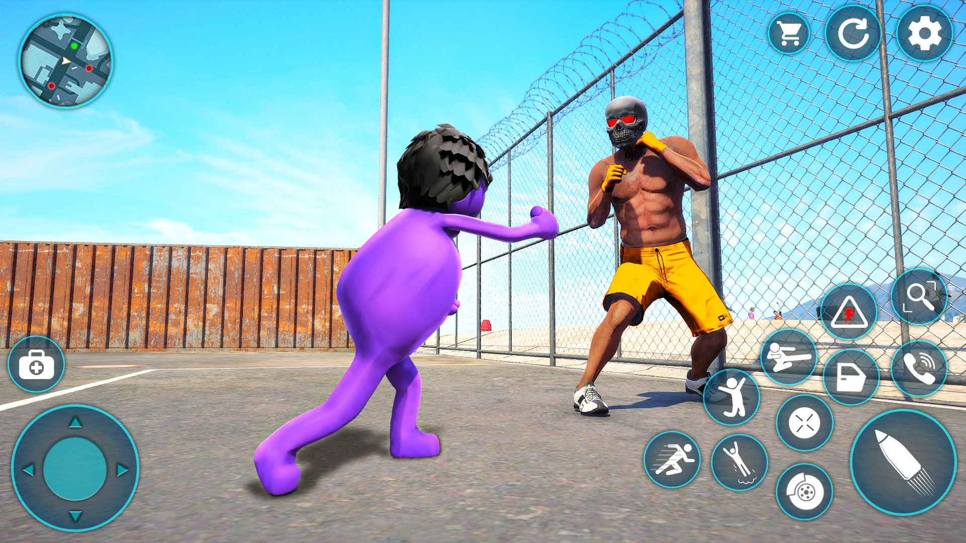 اسکرین شات 7 برنامه Blue Hero Gangster City Mafia