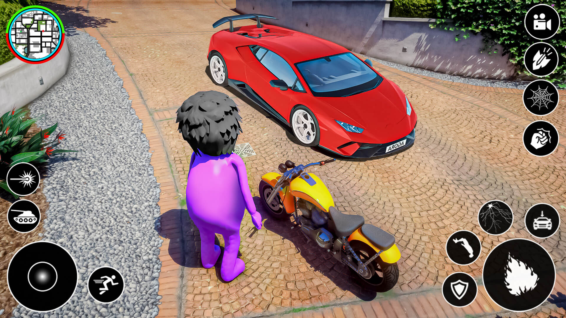 اسکرین شات 1 برنامه Blue Hero Gangster City Mafia