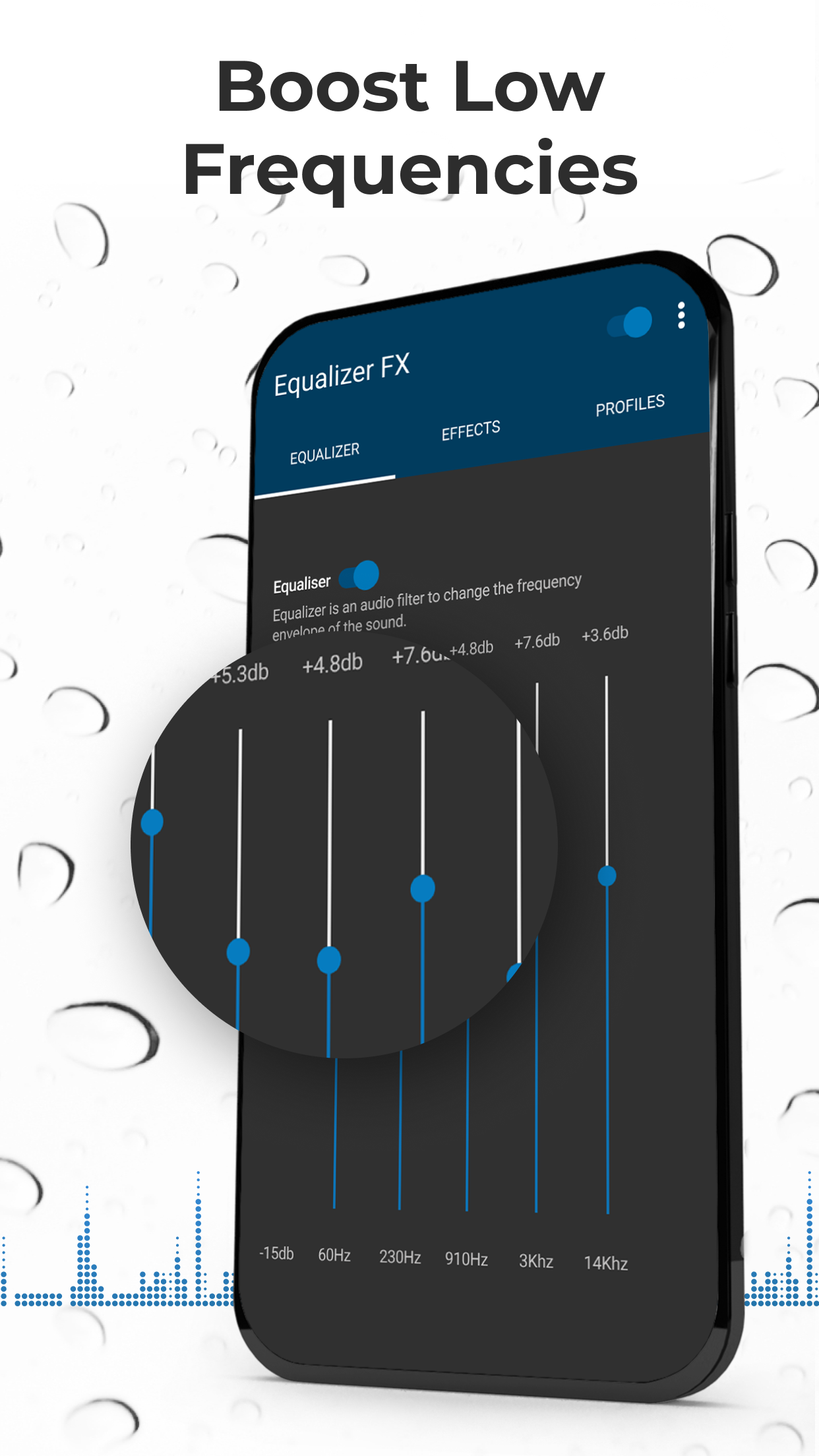 اسکرین شات 2 برنامه Equalizer FX: Sound Enhancer