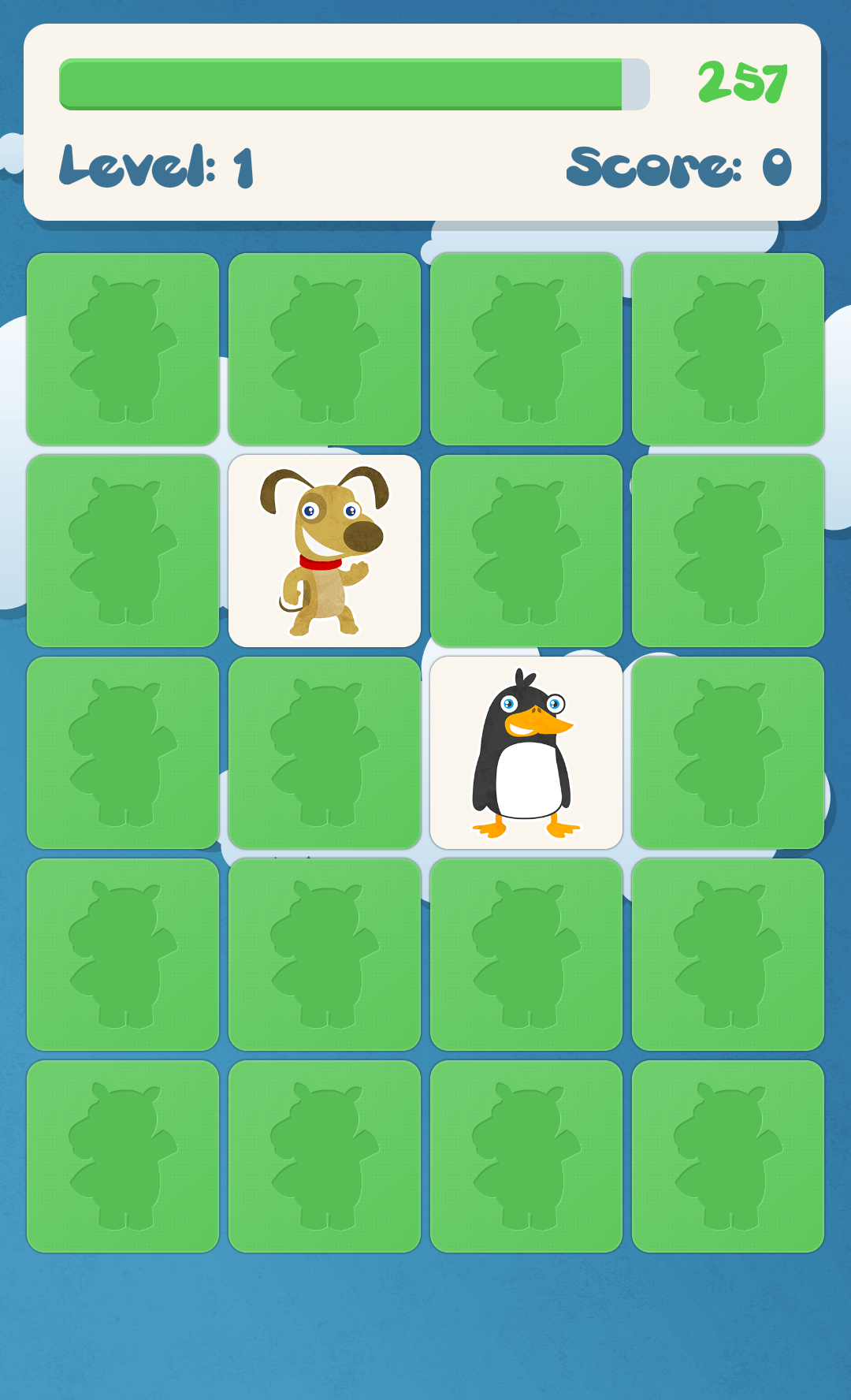 اسکرین شات 4 بازی Animals memory game for kids