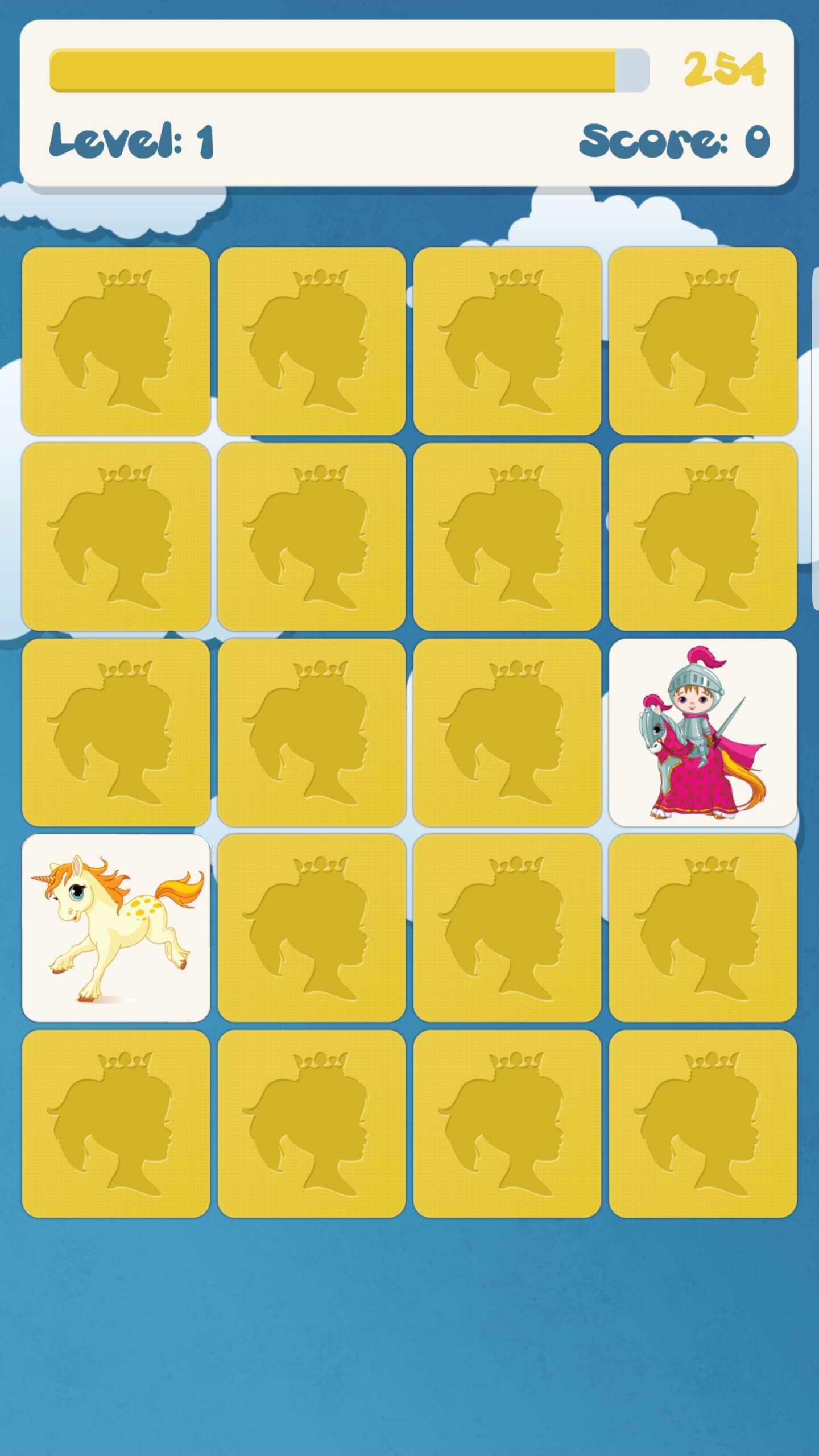 اسکرین شات 4 بازی Princess memory game for kids