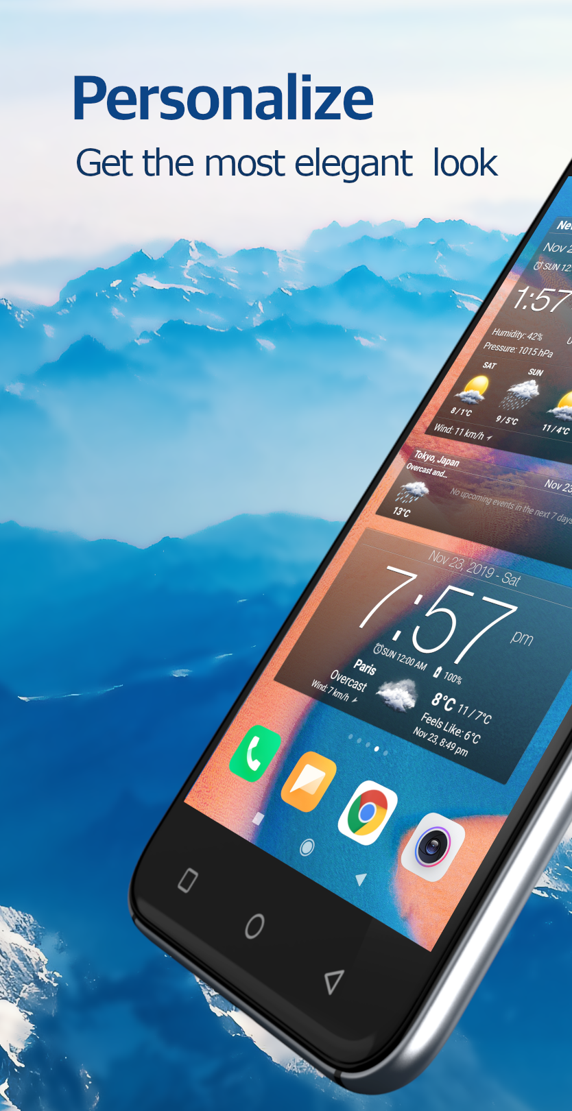اسکرین شات 1 برنامه Weather Advanced for Android