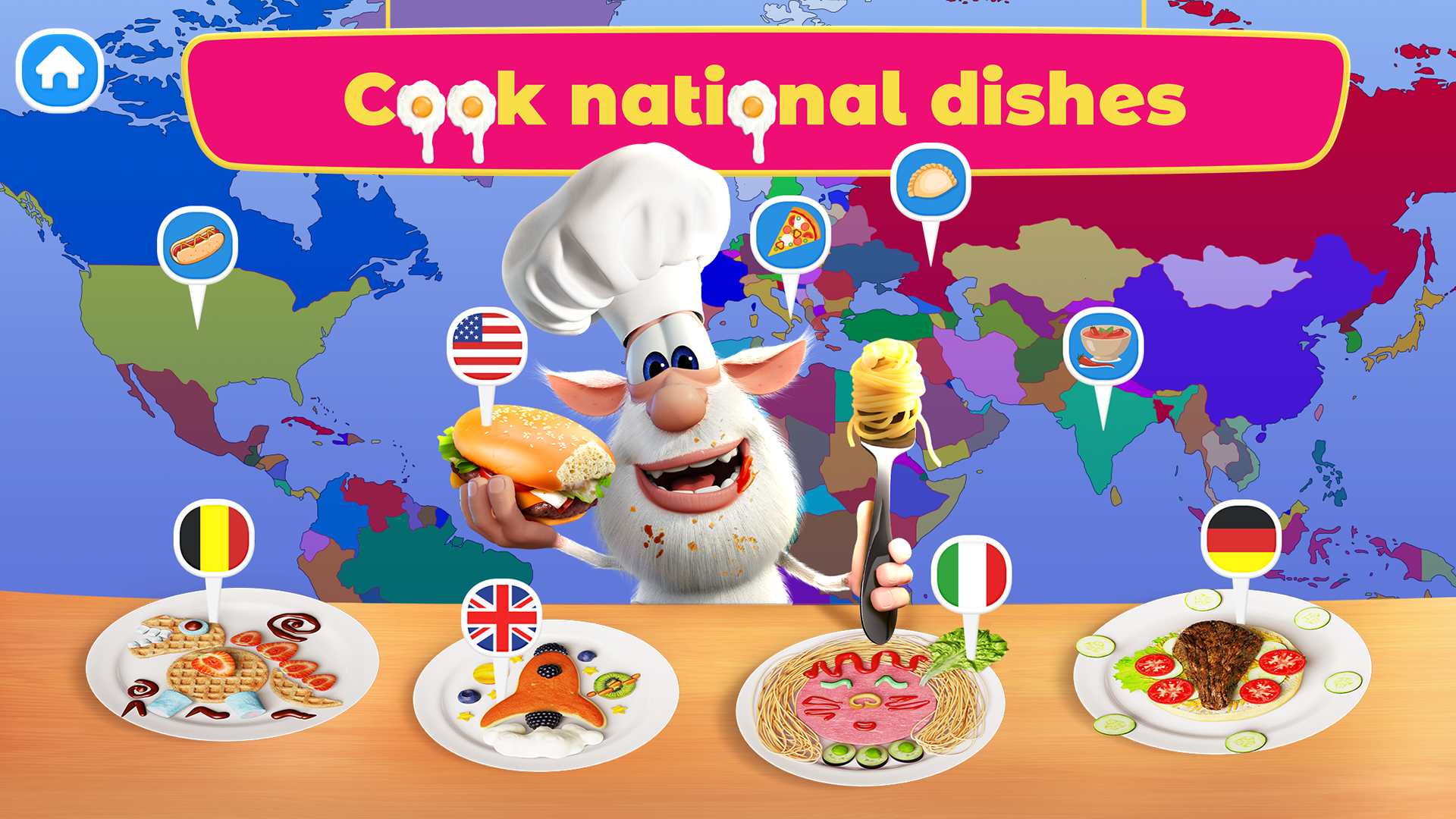 اسکرین شات 7 بازی Booba Kitchen: Kids Cooking!