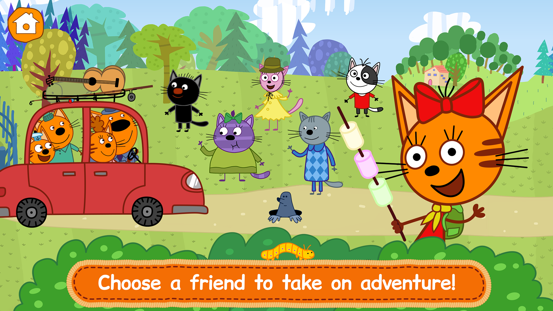 اسکرین شات 1 بازی Kid-E-Cats: Kitty Cat Games!