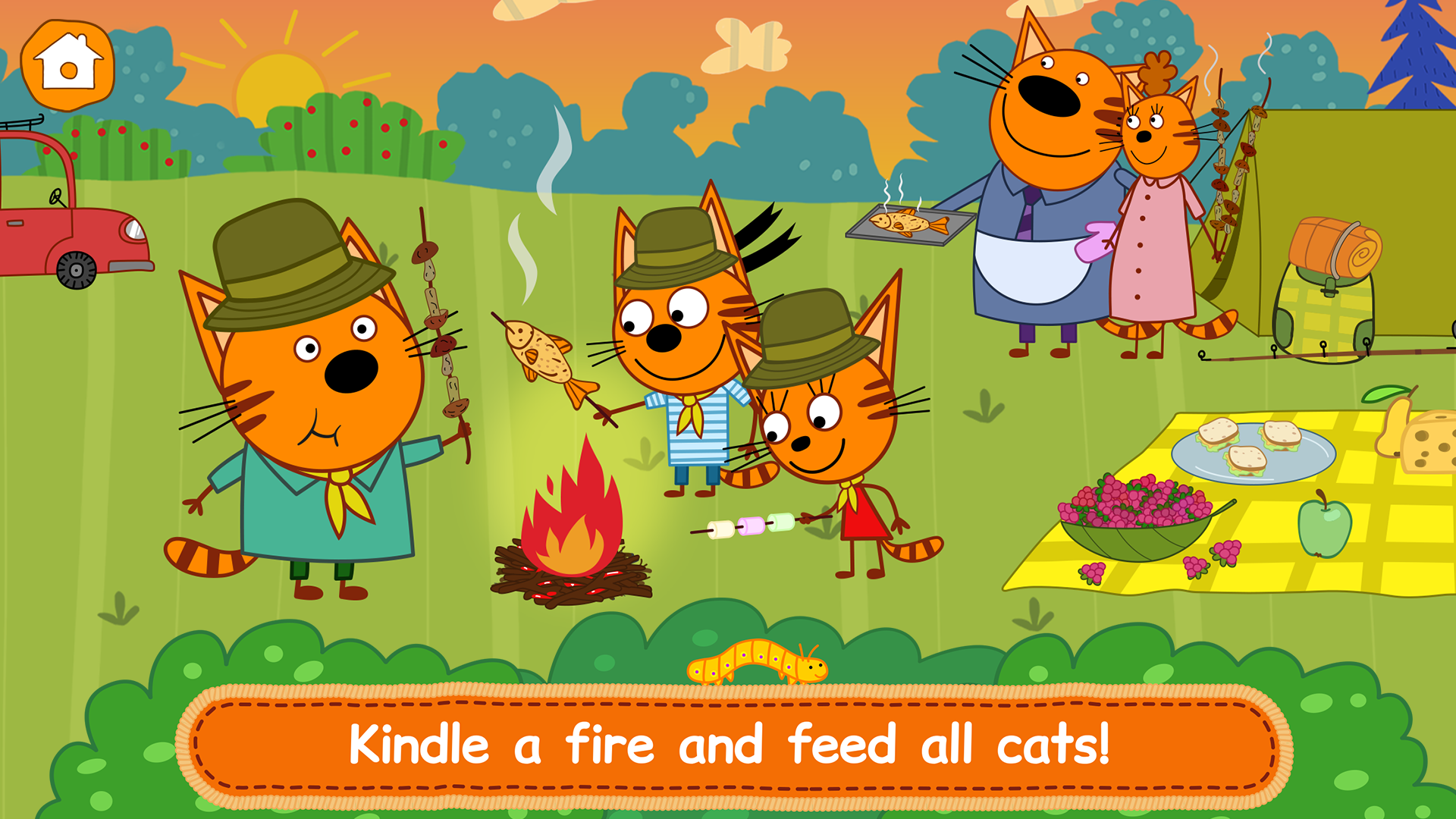 اسکرین شات 5 بازی Kid-E-Cats: Kitty Cat Games!