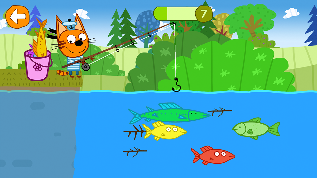 اسکرین شات 7 بازی Kid-E-Cats: Kitty Cat Games!
