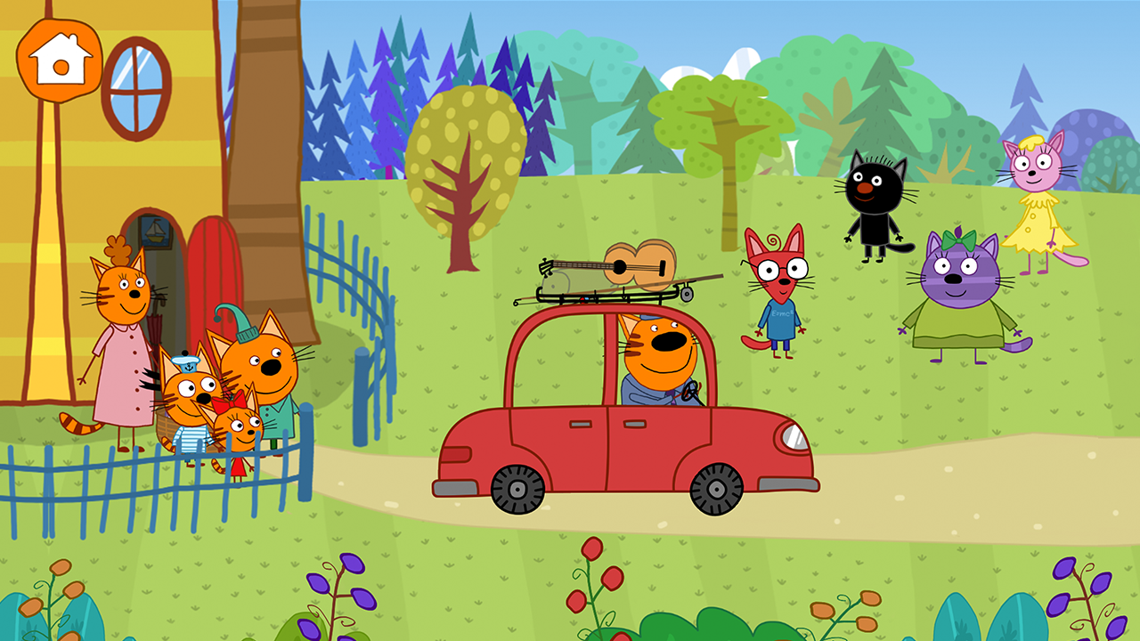 اسکرین شات 6 بازی Kid-E-Cats: Kitty Cat Games!