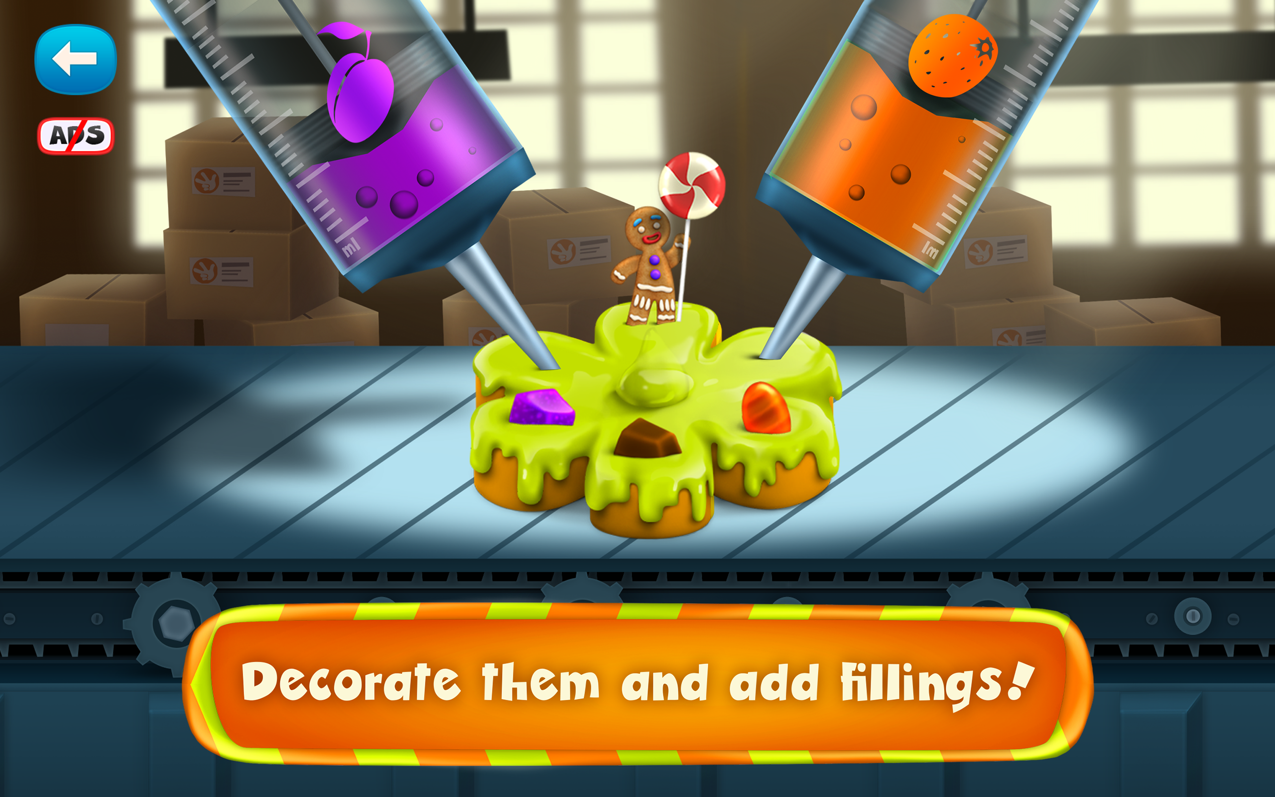 اسکرین شات 4 بازی The Fixies: Chocolate Factory!