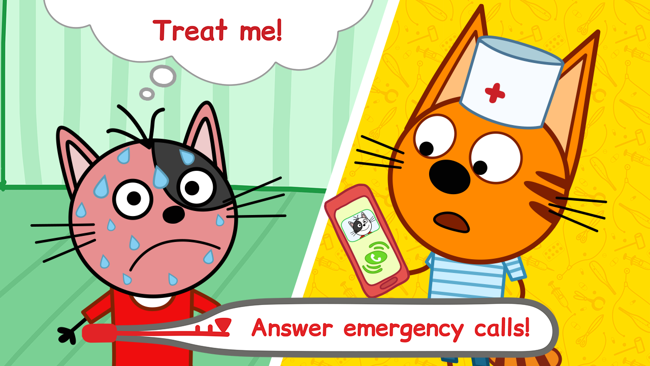 اسکرین شات 2 بازی Kid-E-Cats Animal Doctor Games