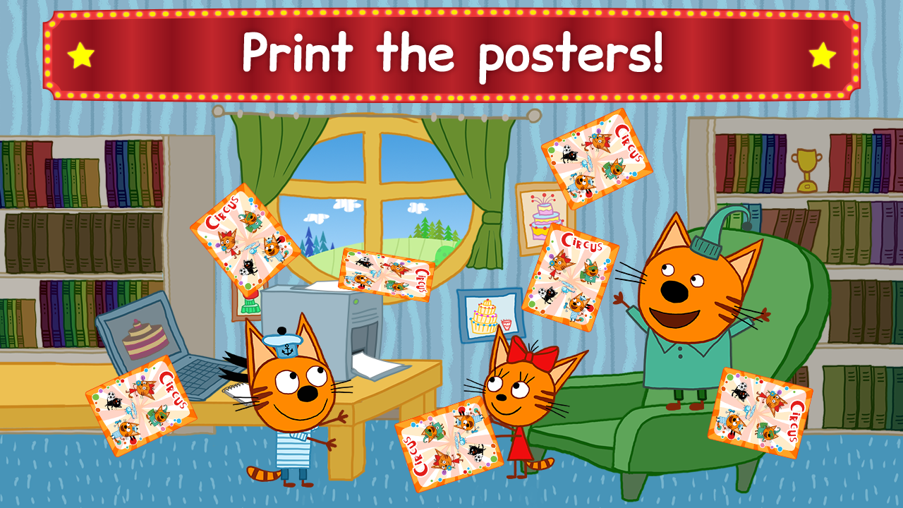 اسکرین شات 2 بازی Kid-E-Cats Circus: Carnival!