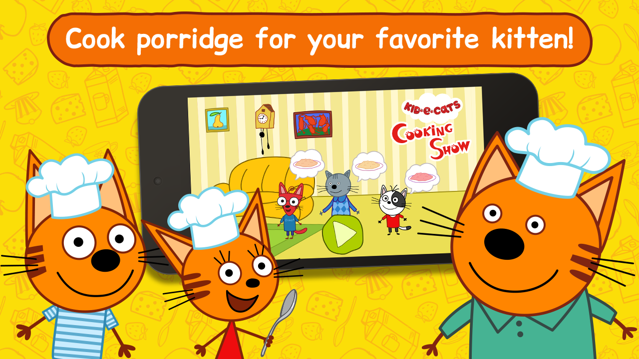 اسکرین شات 6 بازی برنامه آشپزی Kid-E-Cats