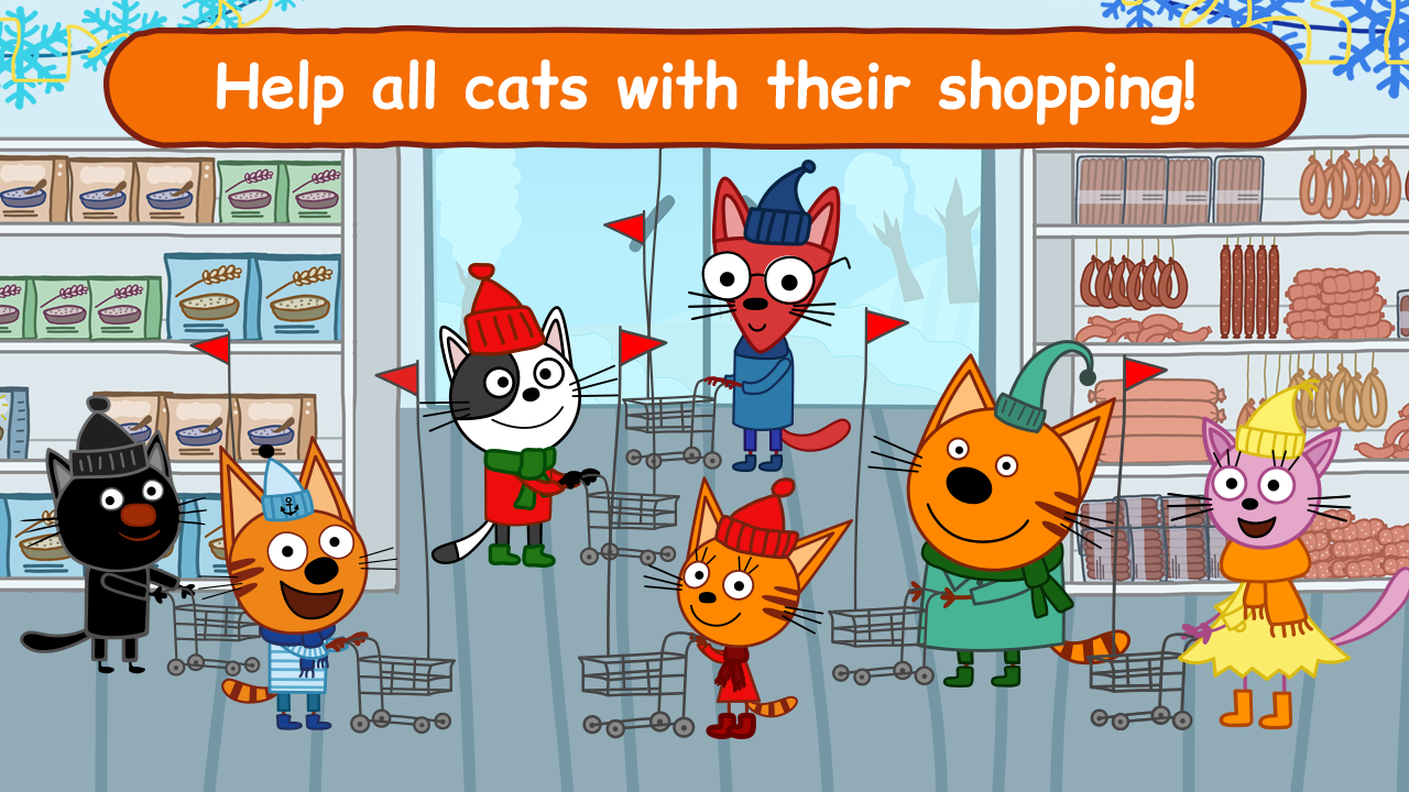 اسکرین شات 5 برنامه Kid-E-Cats: فروشگاه