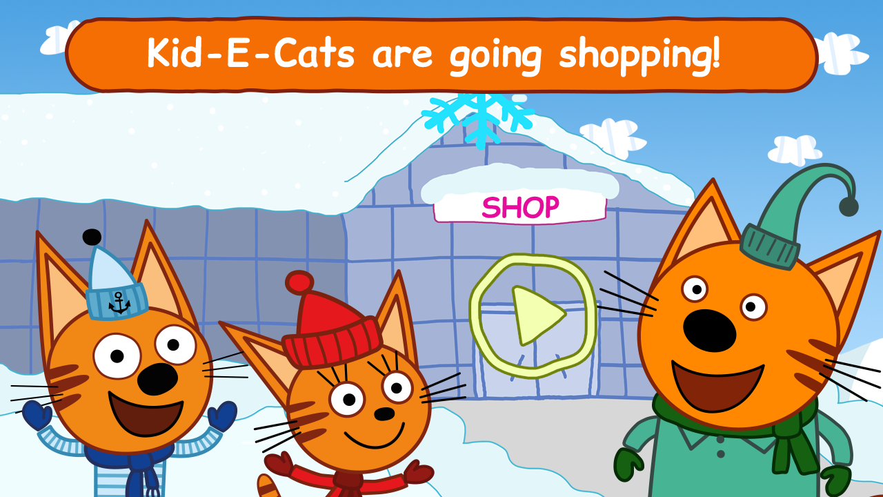 اسکرین شات 1 برنامه Kid-E-Cats: فروشگاه